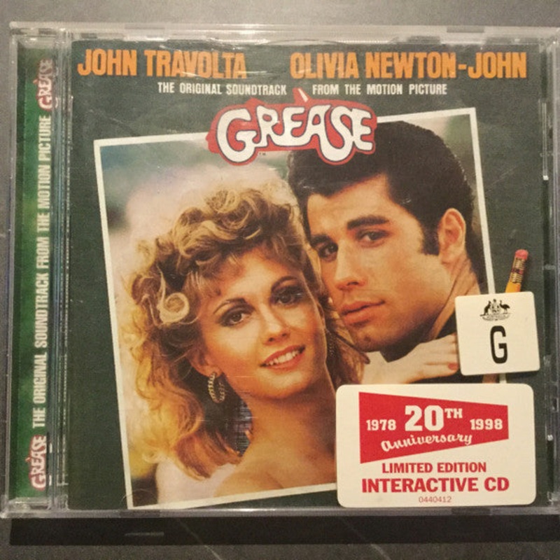 Various – Grease (The Original Soundtrack From The Motion Picture) (CD, Album, Enh, Ltd, RE) (Very Good Plus (VG+))