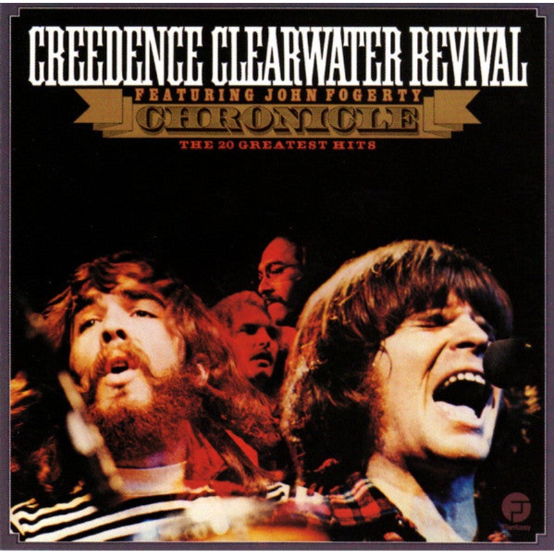 Creedence Clearwater Revival Featuring John Fogerty – Chronicle (The 20 Greatest Hits) (CD, Comp, RE, RM) (Very Good (VG))