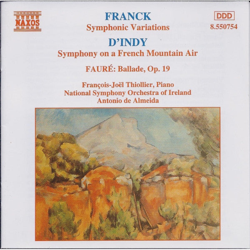 Franck*, Faur*, d’Indy* | Franois-Jol Thiollier, National Symphony Orchestra Of Ireland, Antonio De Almeida – French Music For Piano & Orchestra (CD, Son) (Mint (M))