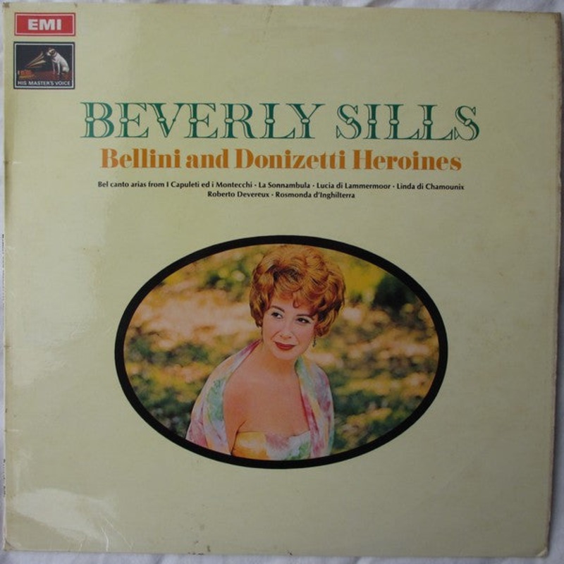 Beverly Sills, Wiener Volksopernorchester, Wiener Akademie Kammerchor, Jussi Jalas – Bellini And Donizetti Heroines (LP, Album) (Very Good Plus (VG+))
