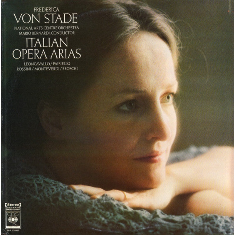 Frederica von Stade, National Arts Centre Orchestra  Mario Bernardi  – Italian Opera Arias (LP, Album) (Very Good Plus (VG+))