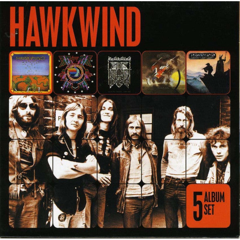 Hawkwind – 5 Album Set (CD, Album, RE, RM + CD, Album, RE, RM + CD, Album,) (Near Mint (NM or M-))
