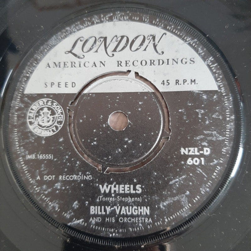 Billy Vaughn And His Orchestra – Wheels (7, Single) (Good Plus (G+))
