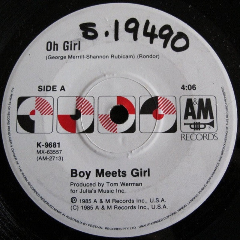 Boy Meets Girl – Oh Girl (7) (Good (G))