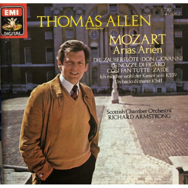 Thomas Allen, Wolfgang Amadeus Mozart – Arias Arien (CD) (Very Good Plus (VG+))