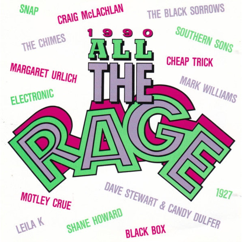 Various – 1990 All The Rage (CD, Comp) (Very Good Plus (VG+))
