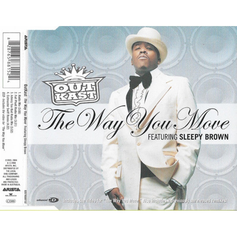 OutKast – The Way You Move (CD, Maxi, Enh) (Very Good Plus (VG+))