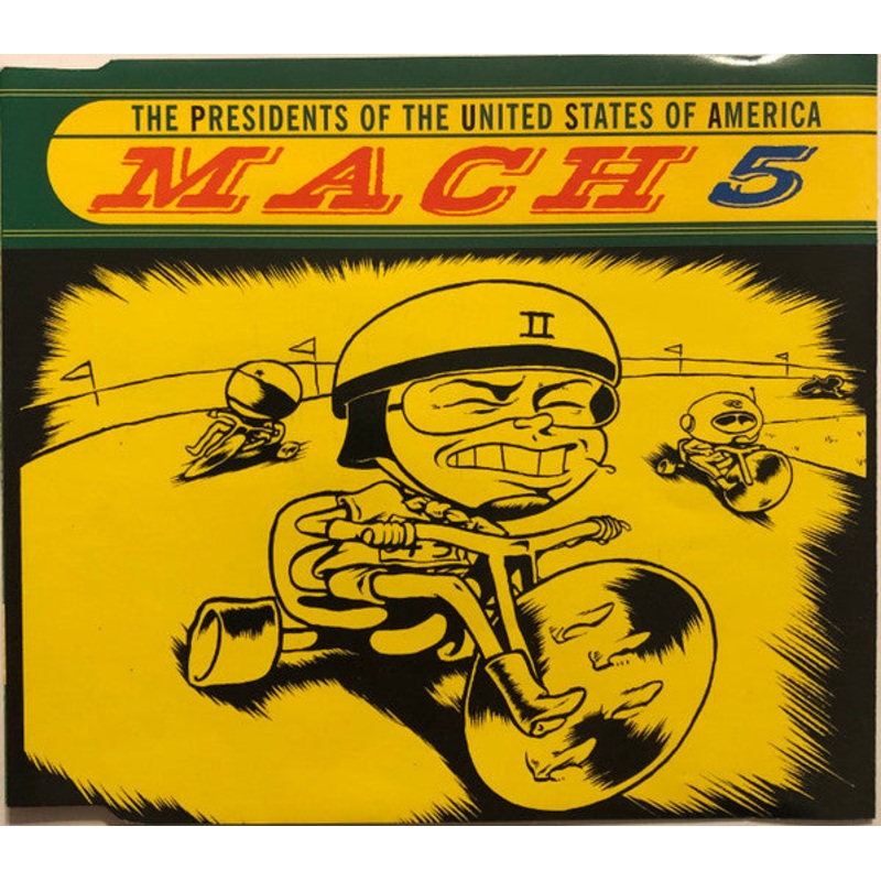 The Presidents Of The United States Of America – Mach 5 (CD, Maxi) (Very Good Plus (VG+))