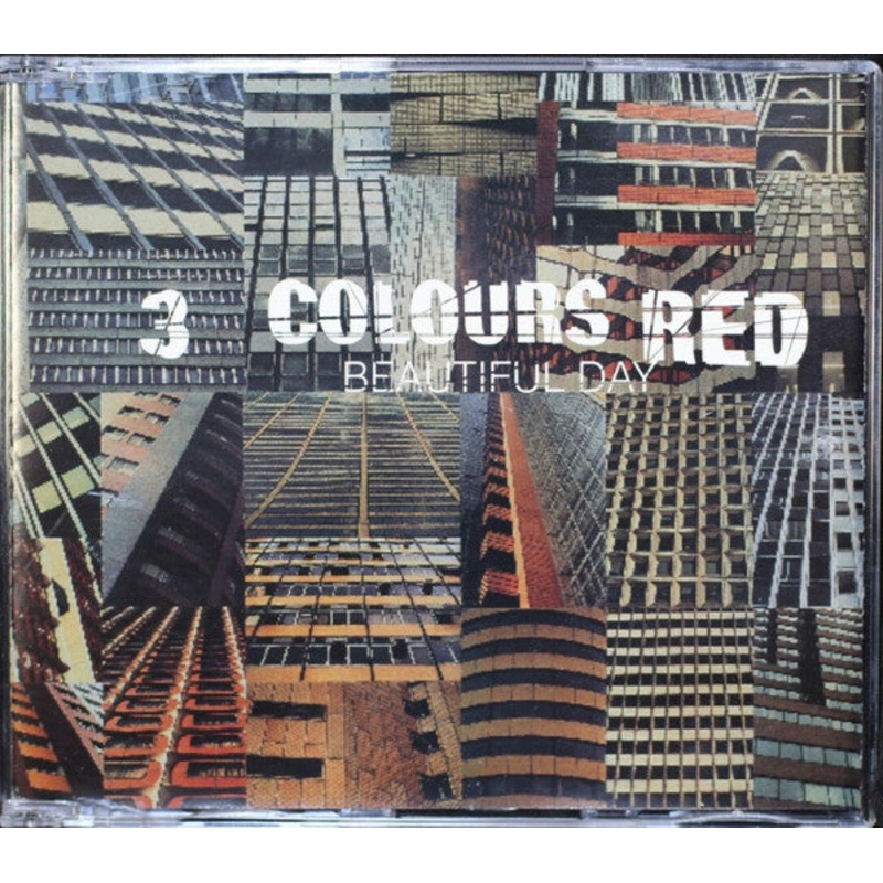 3 Colours Red – Beautiful Day (CD, Single) (Very Good Plus (VG+))