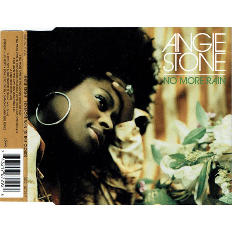 Angie Stone – No More Rain (CD, Single) (Very Good Plus (VG+))