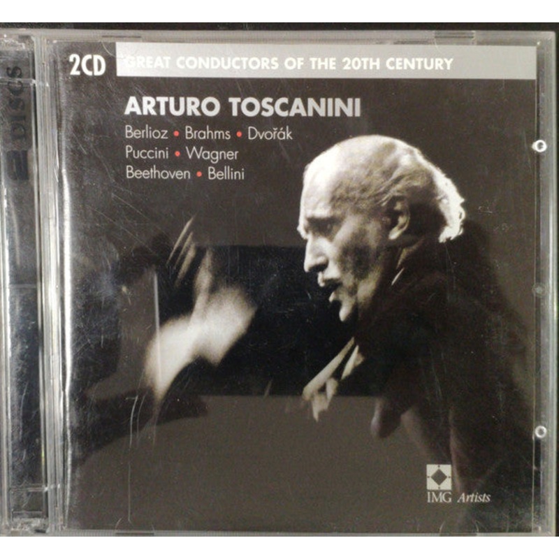 Arturo Toscanini, Berlioz*, Brahms*, Dvorak*, Puccini*, Wagner*, Beethoven*, Bellini* – Arturo Toscanini (2xCD, Comp, Mono) (Very Good Plus (VG+))