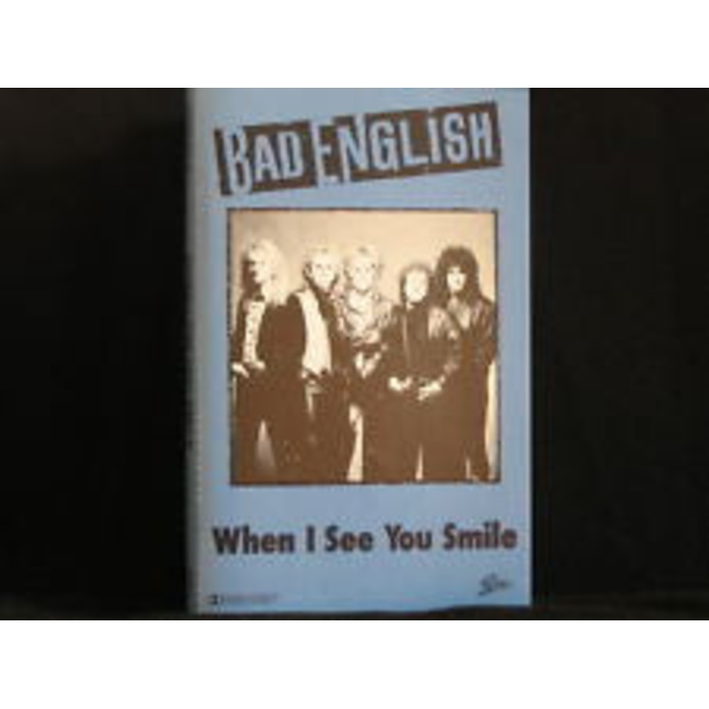 Bad English – When I See You Smile (Cass, Single) (Very Good Plus (VG+))