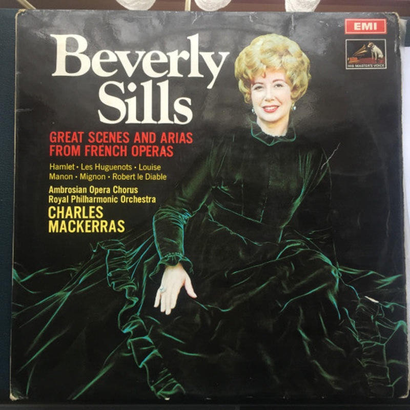 Beverly Sills, The Ambrosian Opera Chorus, Royal Philharmonic Orchestra, Sir Charles Mackerras – Beverly Sills Great Scenes And Arias From French Operas (LP) (Very Good Plus (VG+))
