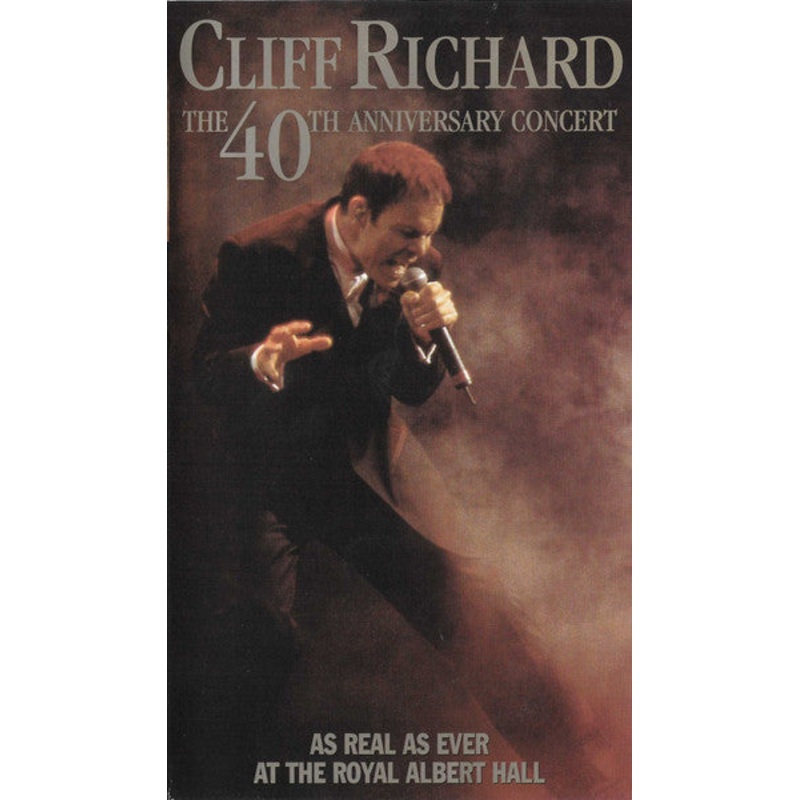 Cliff Richard – The 40th Anniversary Concert (VHS, PAL) (Very Good Plus (VG+))