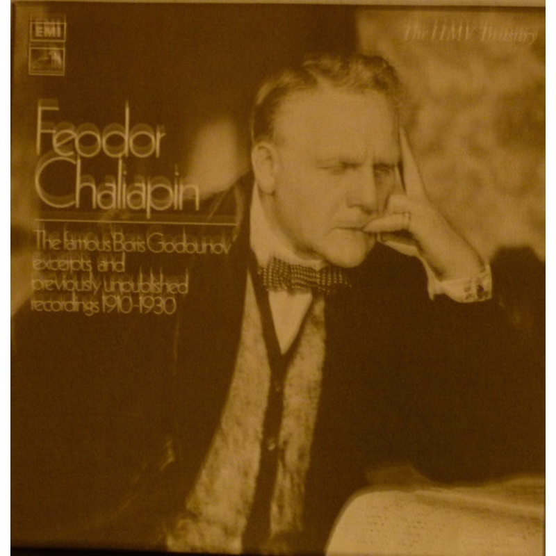 Feodor Chaliapin – The Famous Boris Godunov Excerpts & Previously Unpublished Recordings 1910 – 1930   (Box + 2xLP, Comp, Mono) (Very Good Plus (VG+))