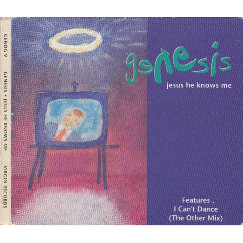 Genesis – Jesus He Knows Me (CD, Single, Dig) (Very Good Plus (VG+))