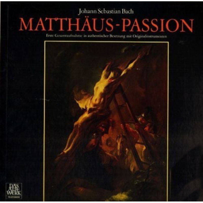 Johann Sebastian Bach – Matthus-Passion (4xLP + Box) (Very Good Plus (VG+))
