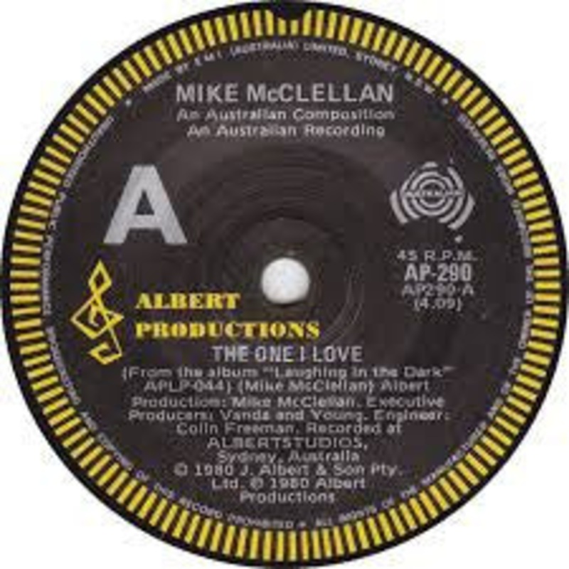 Mike McClellan – The One I Love (7, Single) (Very Good (VG))