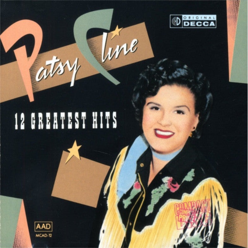 Patsy Cline – 12 Greatest Hits (CD, Comp, RE, RM) (Very Good Plus (VG+))