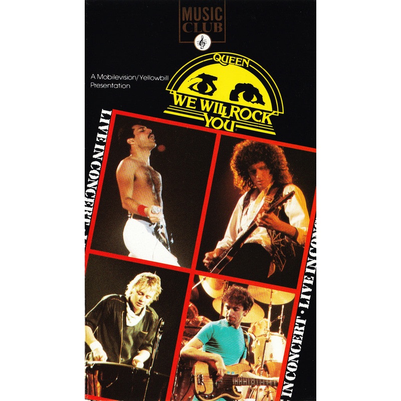 Queen – We Will Rock You (VHS, PAL) (Very Good Plus (VG+))