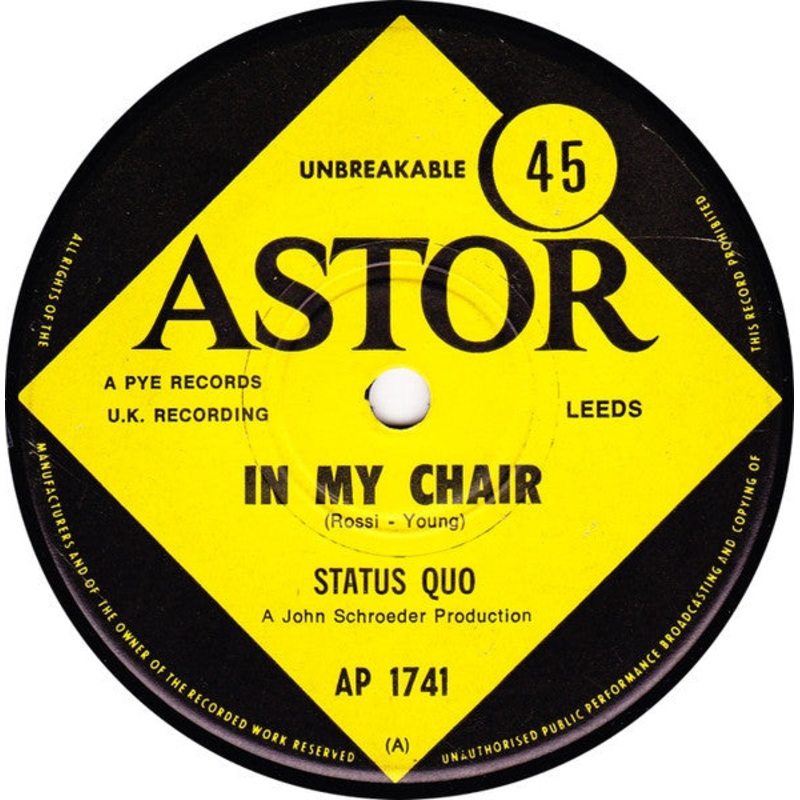 Status Quo – In My Chair (7, Single) (Very Good (VG))