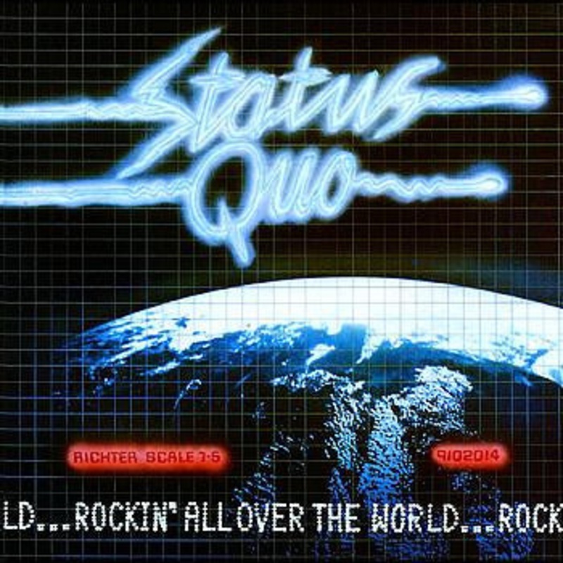 Status Quo – Rockin’ All Over The World (LP, Album) (Good Plus (G+))