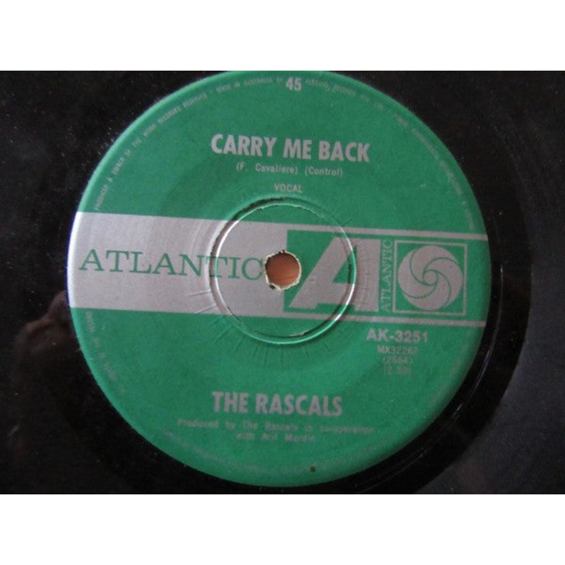 The Rascals – Carry Me Back  (7) (Very Good (VG))