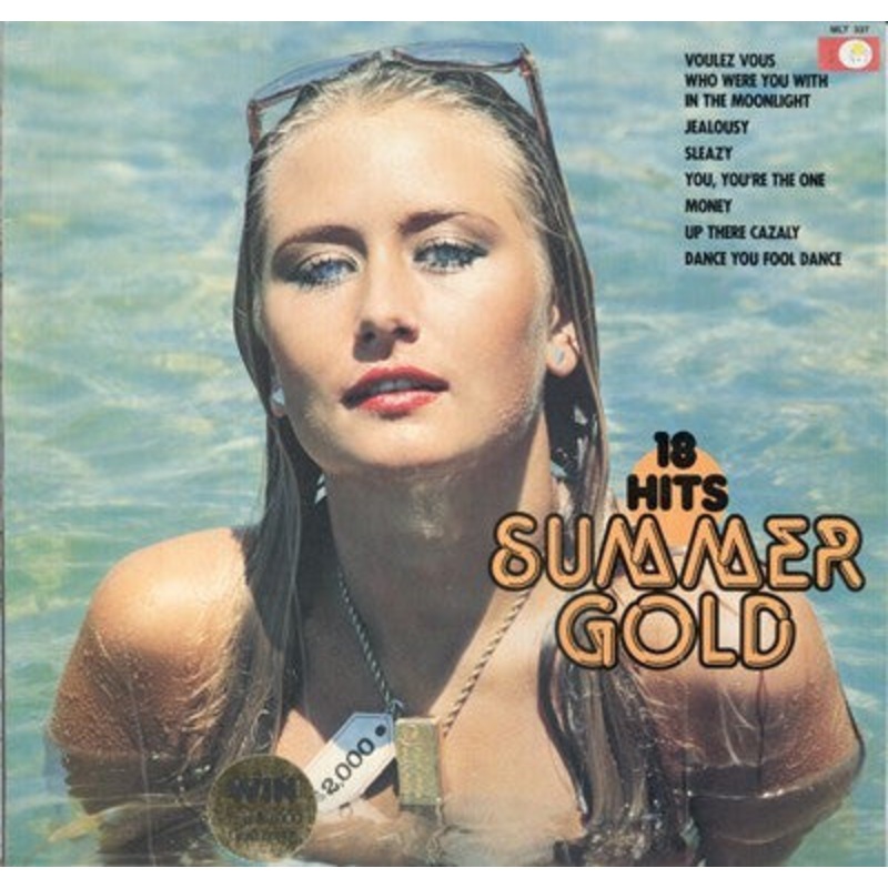 Various – 18 Hits Summer Gold (LP, Comp) (Good Plus (G+))
