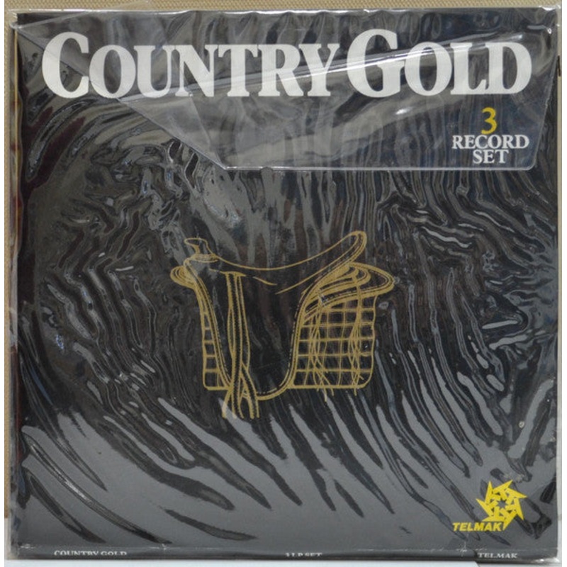 Various – Country Gold (3xLP, Comp) (Good Plus (G+))