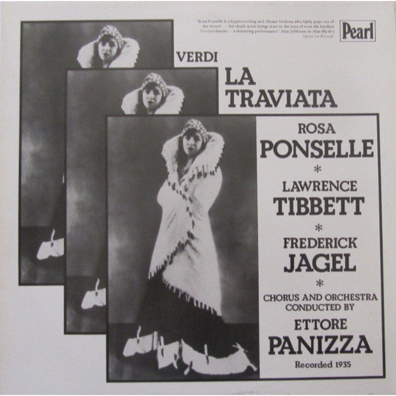 Verdi*, Rosa Ponselle, Lawrence Tibbett, Frederick Jagel, Ettore Panizza – La Traviata (2xLP, Album) (Very Good Plus (VG+))
