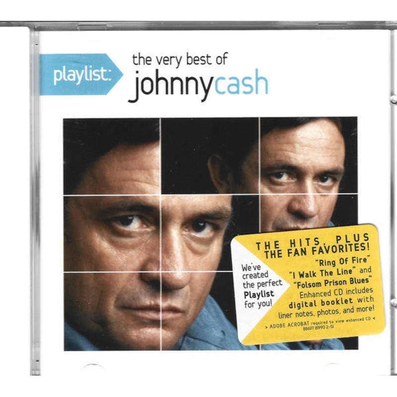 Johnny Cash – Playlist: The Very Best Of Johnny Cash (CD, Comp, Enh) (Very Good Plus (VG+))
