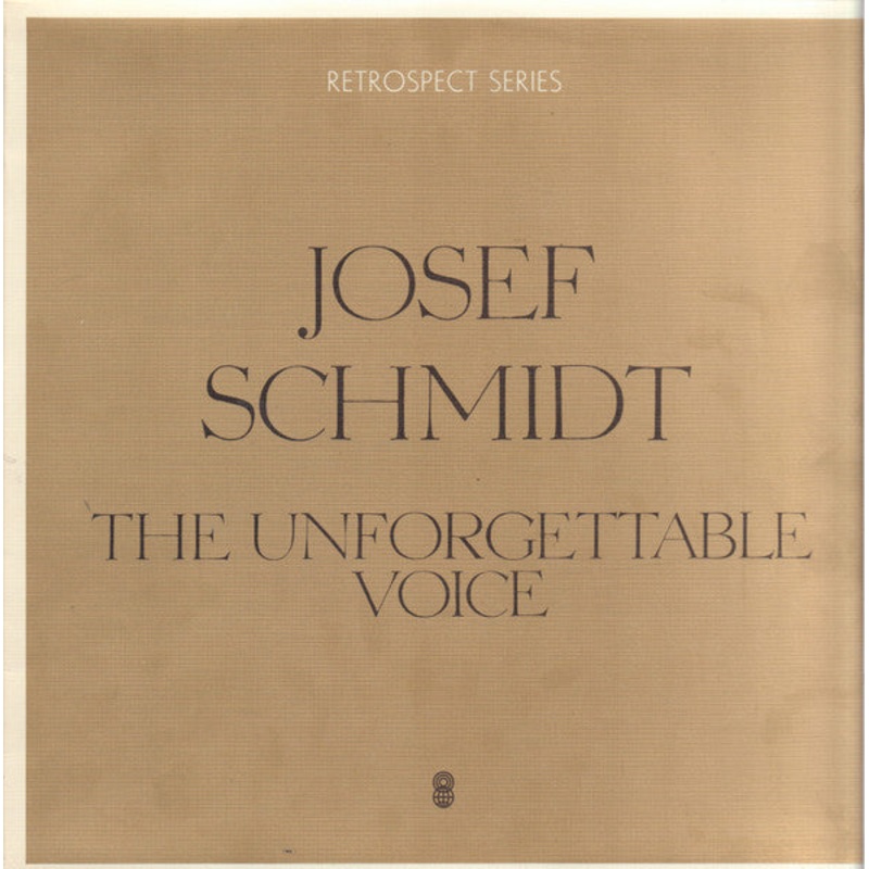 Joseph Schmidt – The Unforgettable Voice Of Joseph Schmidt (LP, Comp, Mono, Club) (Very Good Plus (VG+))