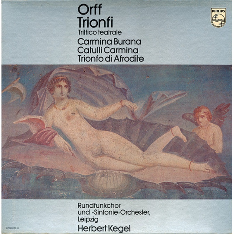 Orff* – Herbert Kegel, Rundfunk-Sinfonie-Orchester Leipzig – Trionfi Trittico Teatrale – Carmina Burana / Trionfo Di Afrodite / Catulli Carmina (3xLP, Album + Box) (Very Good Plus (VG+))