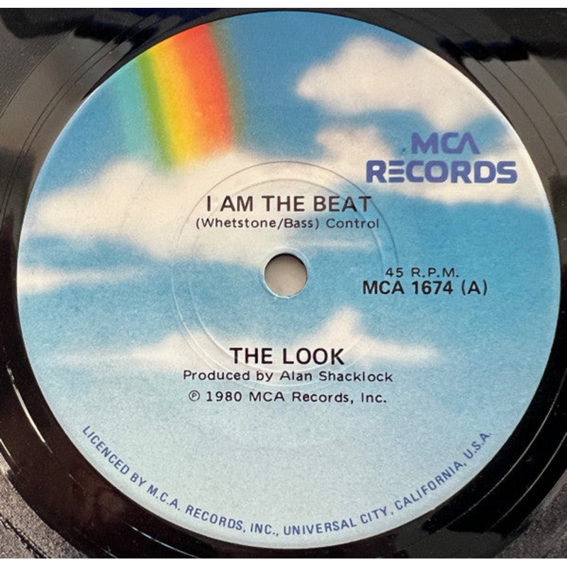 The Look  – I Am The Beat (7, Single, Blu) (Very Good (VG))
