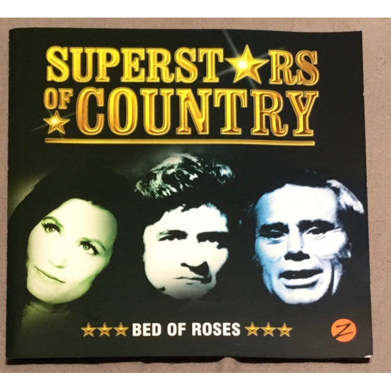 Various – Superstars Of Country: Bed Of Roses (2xCD, Comp) (Near Mint (NM or M-))