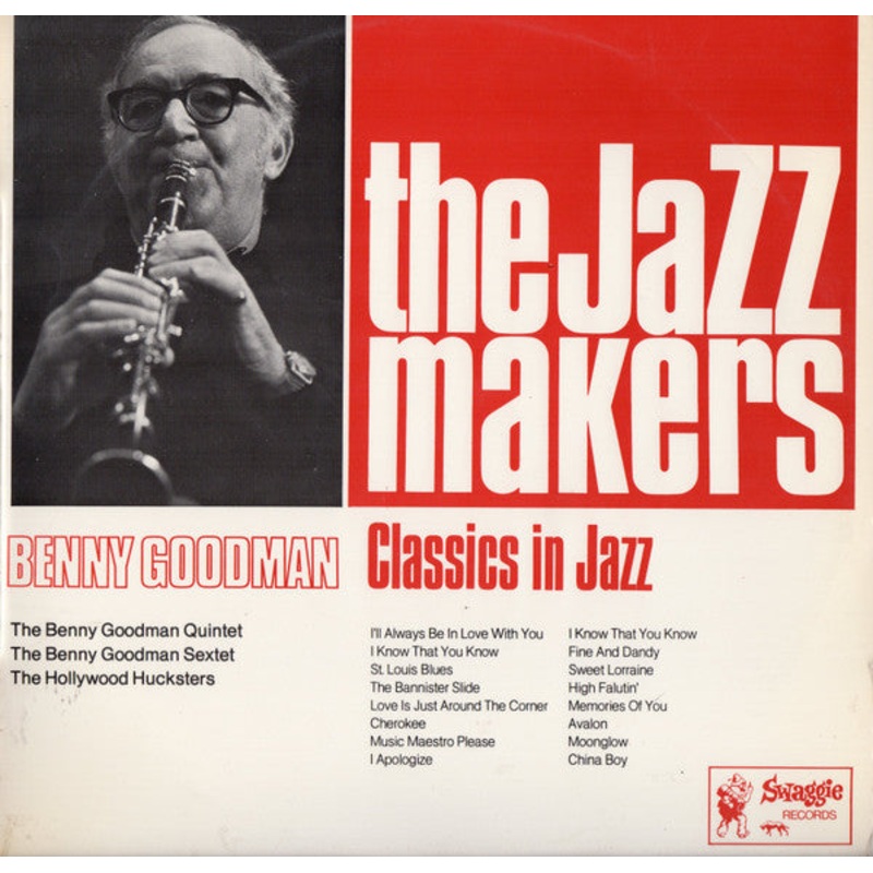 Benny Goodman – Classics In Jazz (LP, Comp, Mono) (Very Good Plus (VG+))