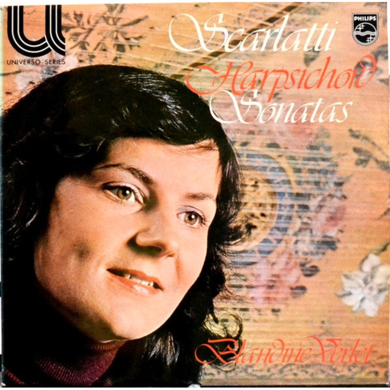 Domenico Scarlatti – Blandine Verlet – Harpsichord Sonatas (LP) (Very Good Plus (VG+))