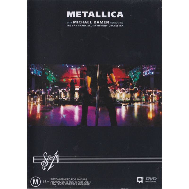 Metallica With Michael Kamen Conducting The San Francisco Symphony Orchestra* – S&M (2xDVD-V, Copy Prot., Multichannel, PAL) (Very Good Plus (VG+))