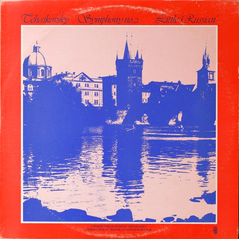 Tchaikovsky*, Mstislav Rostropovich, London Philharmonic Orchestra – Symphony No. 2 In C Minor, Op. 17 ‘Little Russian’ (LP, Album, Quad, Club) (Very Good Plus (VG+))