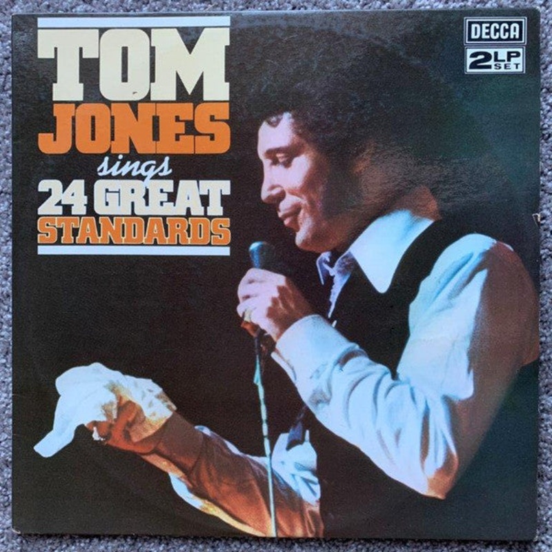 Tom Jones – Tom Jones Sings 24 Great Standards (2xLP, Comp) (Very Good Plus (VG+))
