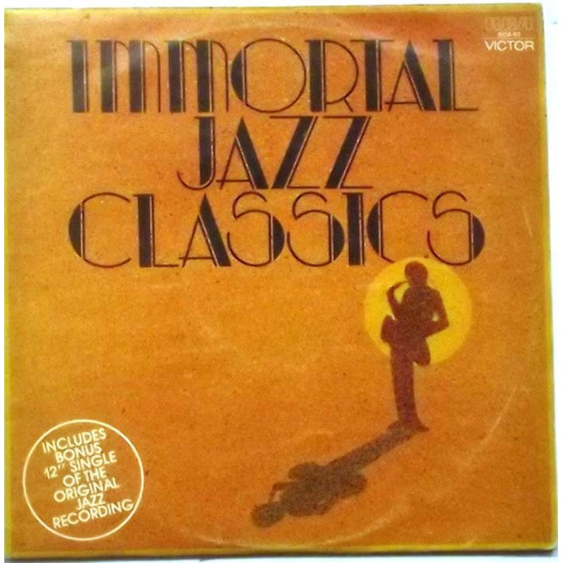 Various – Immortal Jazz Classics (LP, Comp + 12, Single) (Very Good Plus (VG+))