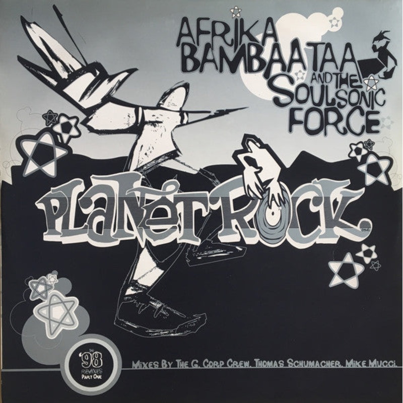 Afrika Bambaataa & Soulsonic Force – Planet Rock The ’98 Remixes (Part One) (12) (Very Good (VG))