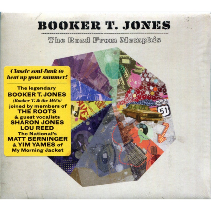 Booker T. Jones – The Road From Memphis (CD, Album, Dig) (Mint (M))