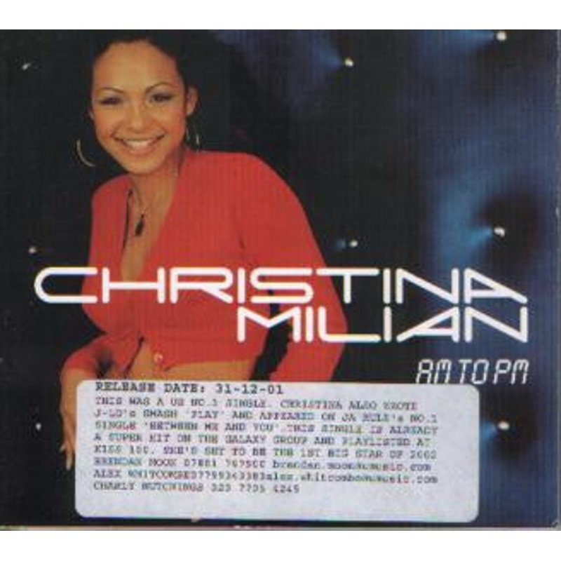 Christina Milian – AM To PM (CD, Promo) (Very Good Plus (VG+))
