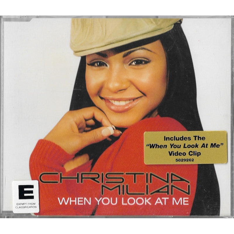 Christina Milian – When You Look At Me (CD, Single, Enh) (Very Good Plus (VG+))