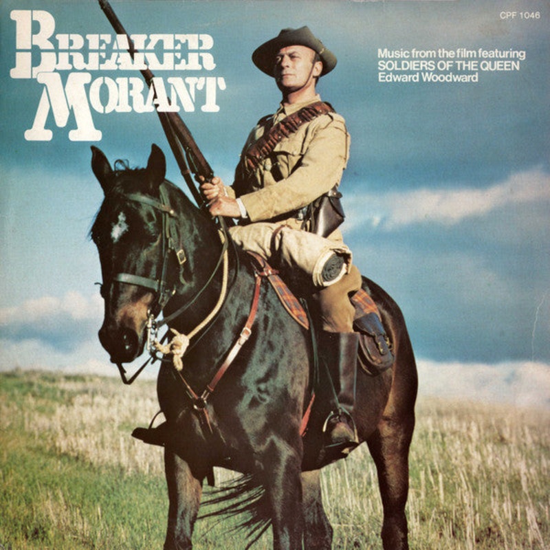 Edward Woodward, The Breaker Concert Orchestra, The Leonine Consort – Breaker Morant (Music From The Film) (LP, Album) (Very Good Plus (VG+))