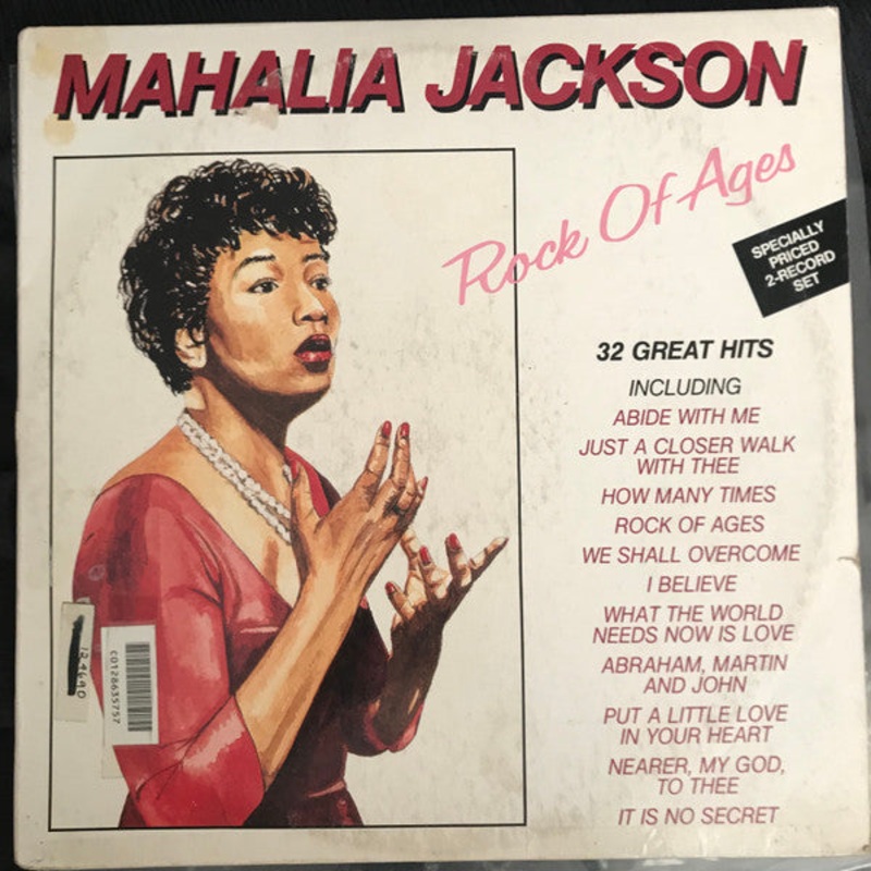 Mahalia Jackson – Rock Of Ages (2xLP, Comp) (Very Good Plus (VG+))