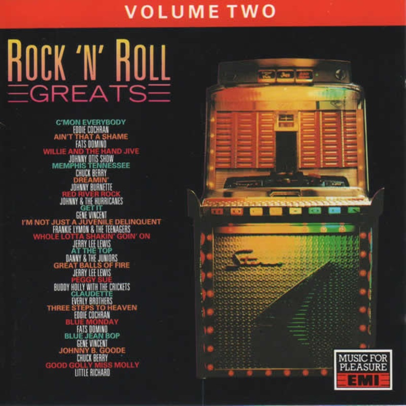 Various – Rock ‘N’ Roll Greats Volume Two (CD, Comp, Mono) (Very Good Plus (VG+))