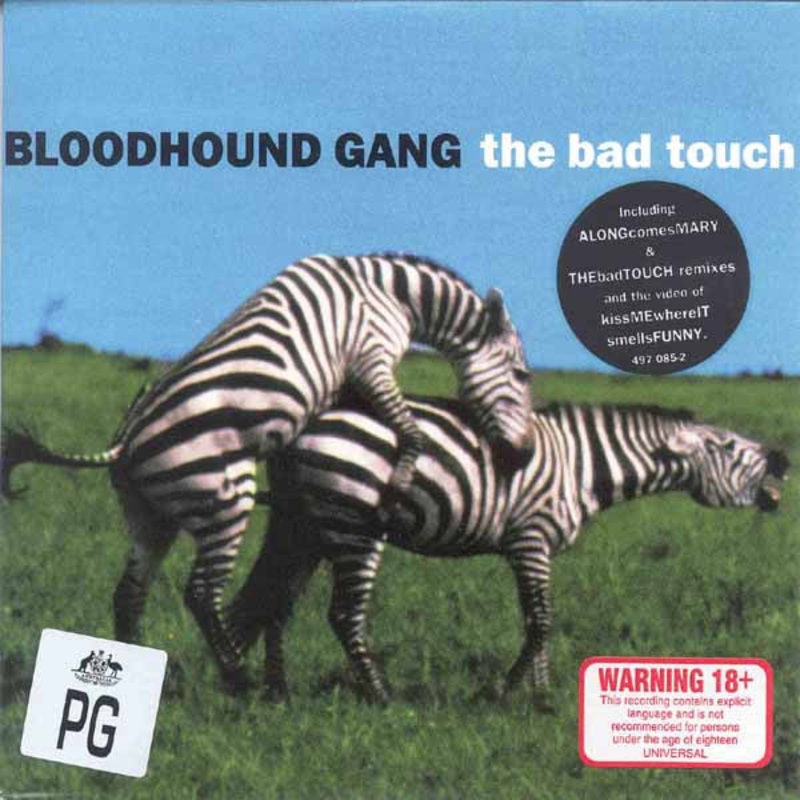 Bloodhound Gang – The Bad Touch (CD, Maxi, Enh) (Very Good (VG))