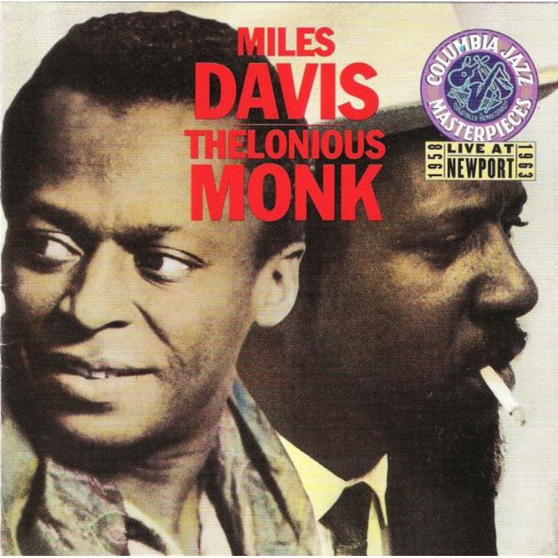 Miles Davis & Thelonious Monk – Live At Newport 1958 & 1963 (2xCD, Comp, RP) (Very Good Plus (VG+))